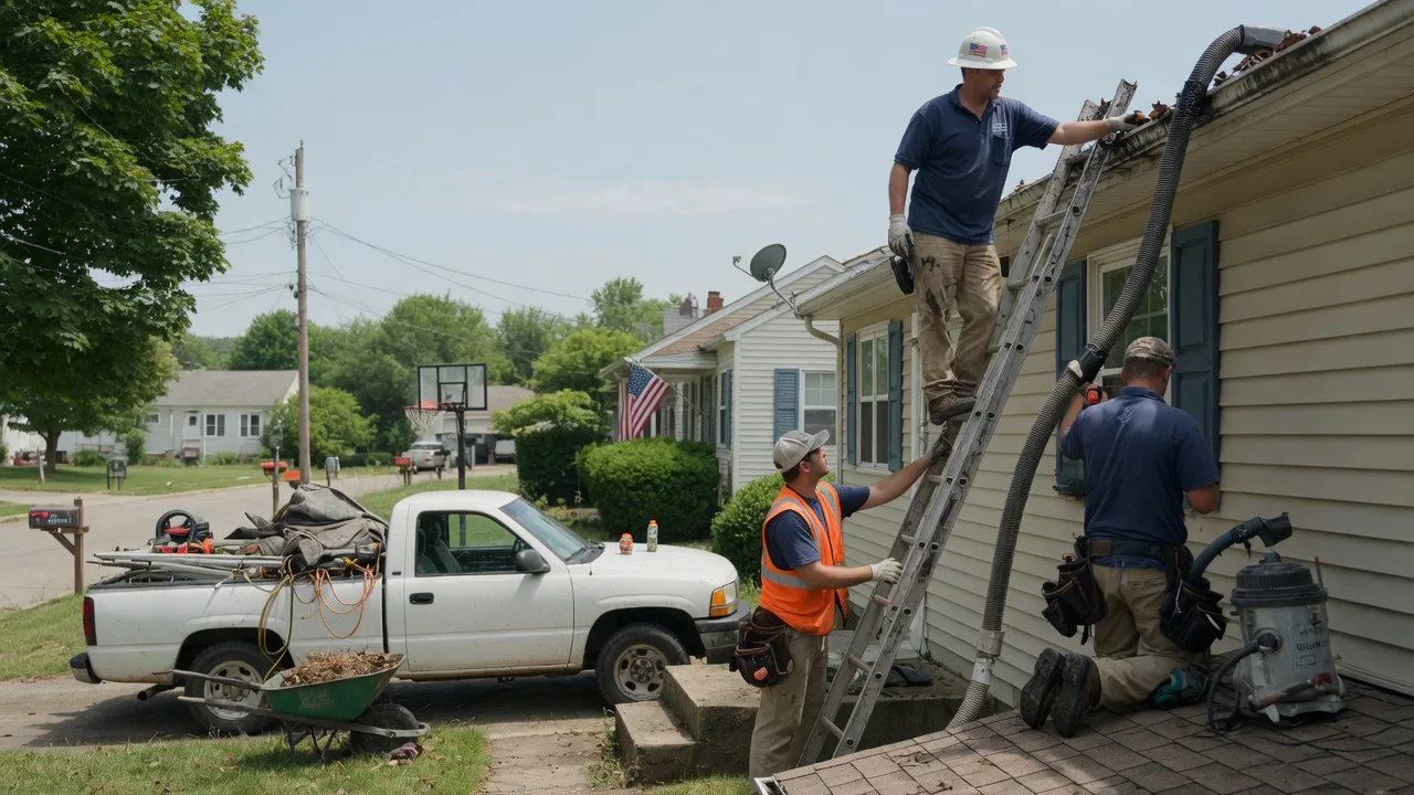 Gutter Installation in Lower Peach Tree, AL near me